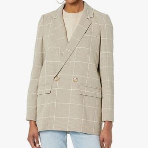 Madewell Chandler Blazer Women’s Size S Distant Surplus Double-Breasted Jacket